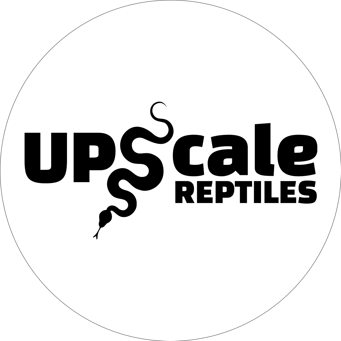 Upscale Reptiles logo